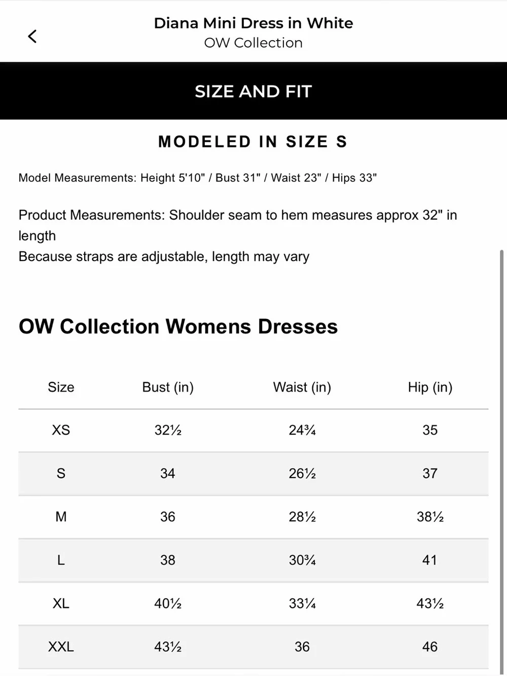 White mini dress | OW Collection - Diana Mini Dress - Picture 10 of 10